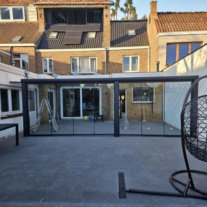 Brügge-Glass-vredeveranda com